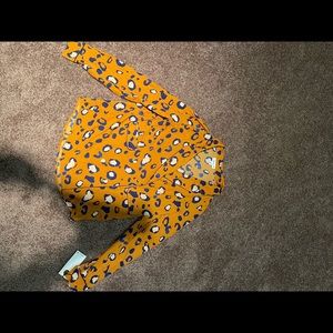 Phillip Lim for Target leopard print satin shirt